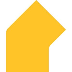 PermaLean TL301 45° Corner to Join 3in Rolls 5in x 4.5in