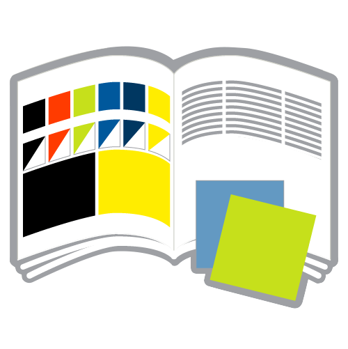 Sample Cards Brochure Graphic