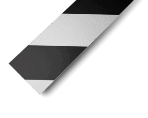 PermaLean Black and White Hazard Swatch Web