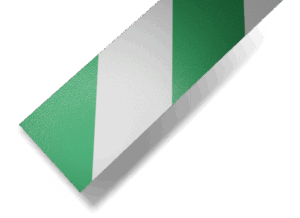 PermaRoute Green and White Hazard Swatch Web PermaRoute Green and White Hazard Swatch