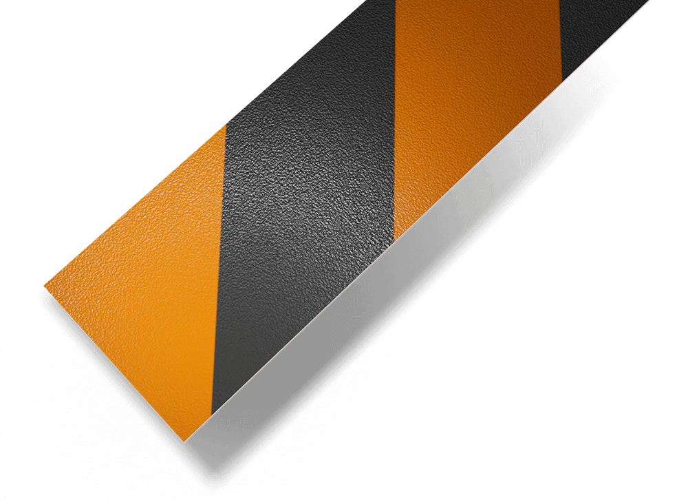 PermaRoute Orange and Black Hazard Swatch Web PermaRoute Orange and Black Hazard Swatch