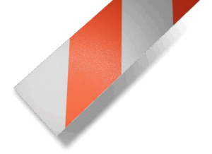 PermaRoute White and Red Hazard Swatch Web PermaRoute White and Red Hazard Swatch
