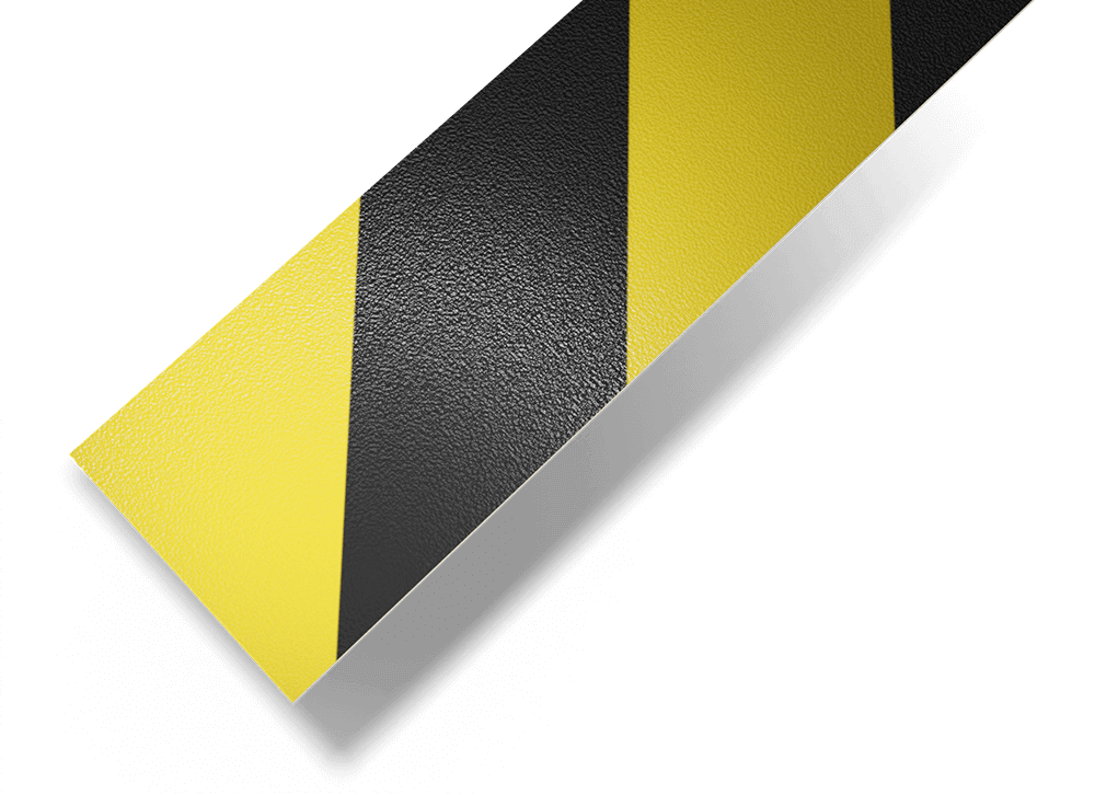 PermaRoute Yellow and Black Hazard Swatch Web PermaRoute Yellow and Black Hazard Swatch