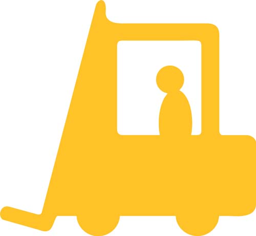 LEAN PermaLean TL54 Forklift 21in x 19in