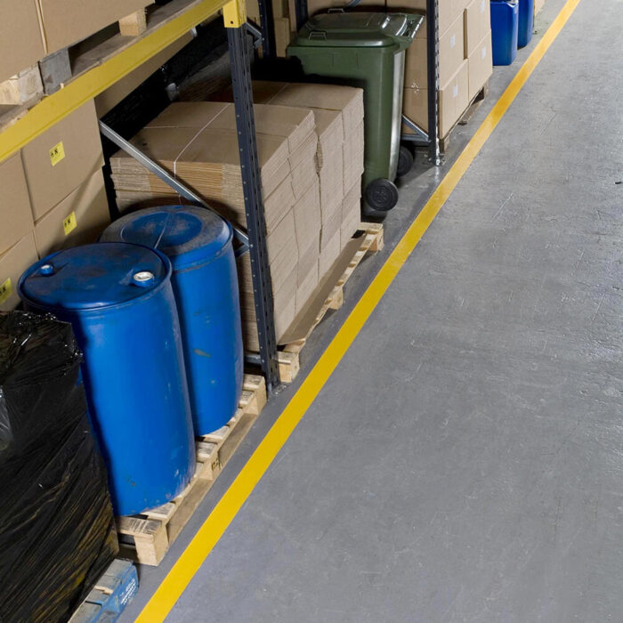 PermaStripe Aisle Marking in Warehouse