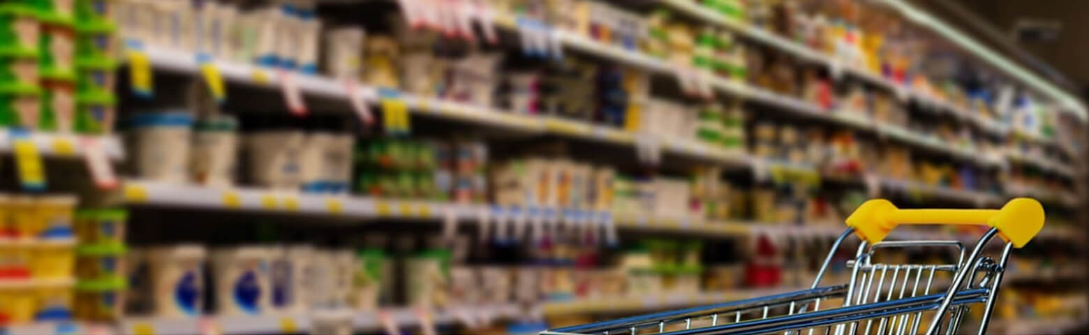 Grocery store aisle copy