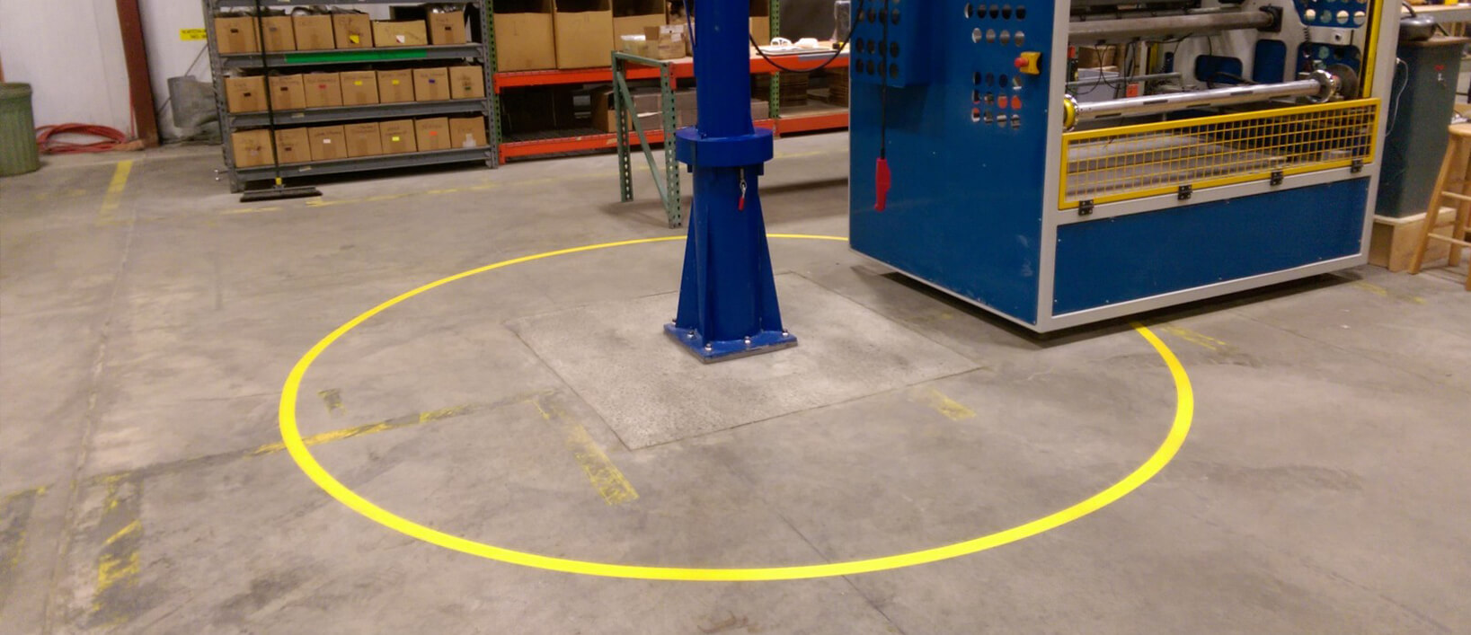 H6903 Yellow PermaRoute Boundary Application Image 4